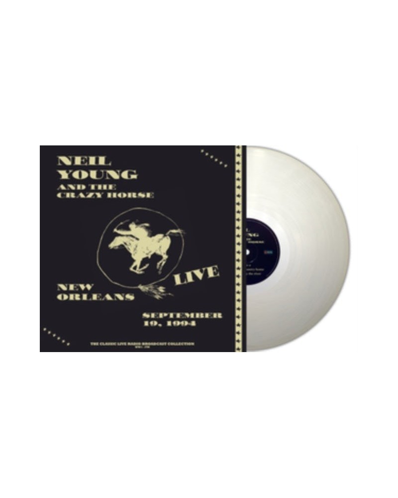 Neil Young & Crazy Horse LP - Live In New Orleans 1994 (Natural Clear Vinyl) $11.83 Vinyl