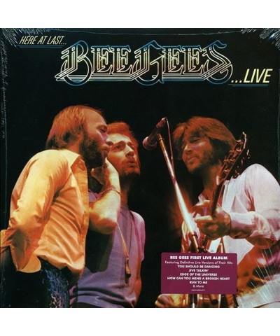 Bee Gees LP - Here At Last: Bee Gees Live (2xLP) (Vinyl) $22.59 Vinyl