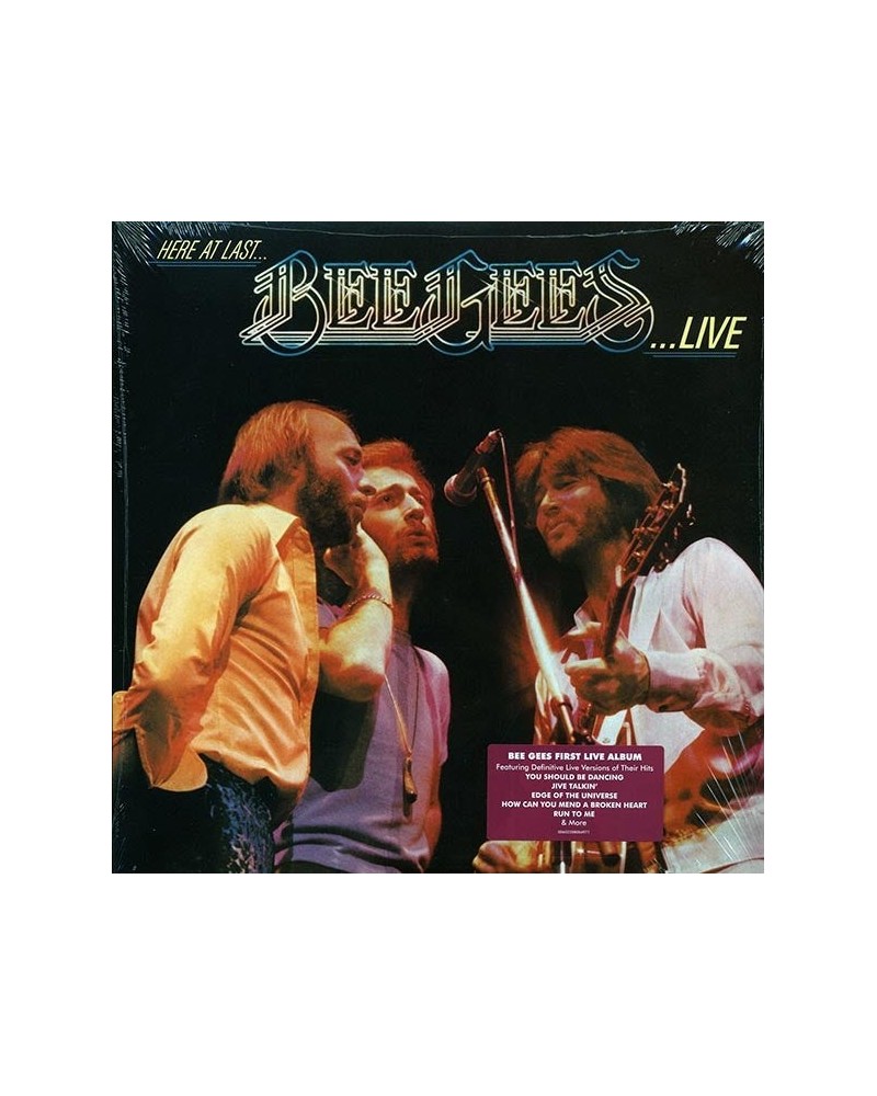 Bee Gees LP - Here At Last: Bee Gees Live (2xLP) (Vinyl) $22.59 Vinyl