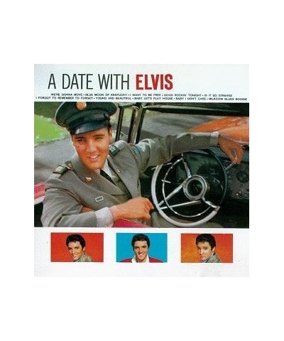 Elvis Presley DATE WITH ELVIS Vinyl Record $7.12 Vinyl