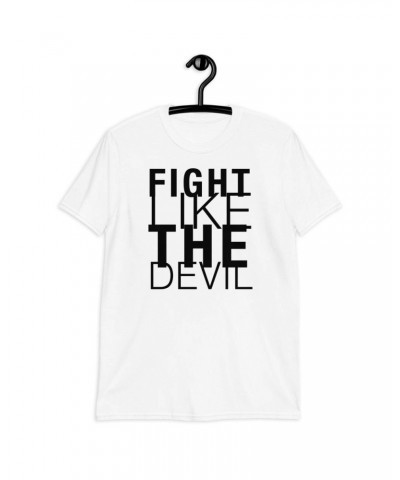 Onlap T-Shirt Fight like the Devil blanc $8.55 Shirts