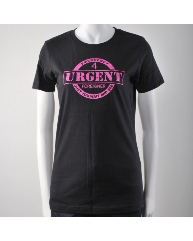 Foreigner Urgent Women's T-Shirt $6.00 Shirts