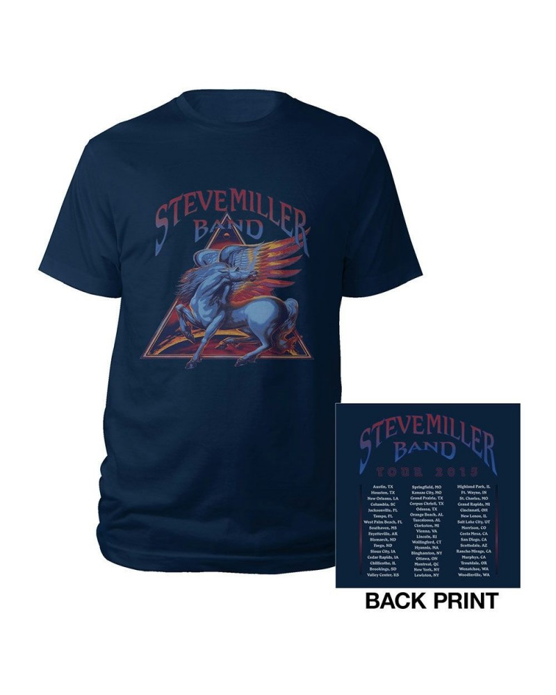 Steve Miller Band Pegasus Triangle Tour Tee $6.38 Shirts