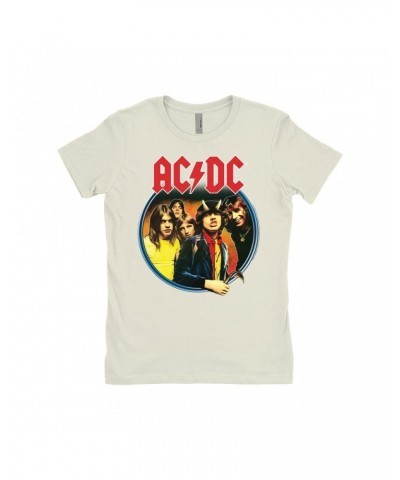 AC/DC Ladies' Boyfriend T-Shirt | Highway To Hell Group Design Shirt $7.73 Shirts