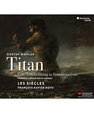 Les Siecles / Francois-Xavier Roth MAHLER: TITAN - SYMPHONY NO.1 CD $7.35 CD