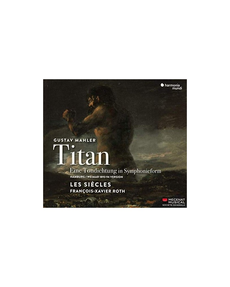 Les Siecles / Francois-Xavier Roth MAHLER: TITAN - SYMPHONY NO.1 CD $7.35 CD