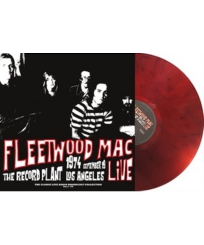 Fleetwood Mac LP Vinyl Record - Live At The Record Plant 19 74 (Red Marble Vinyl) $12.22 Vinyl