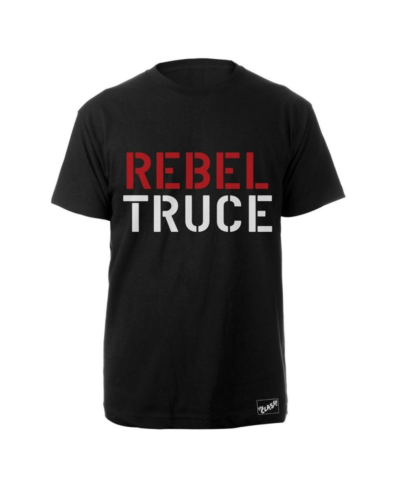 The Clash Blk Rebel Truce T-shirt $10.34 Shirts