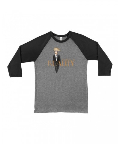 David Bowie 3/4 Sleeve Baseball Tee | Reality Album Caricature Design Shirt $11.68 Shirts