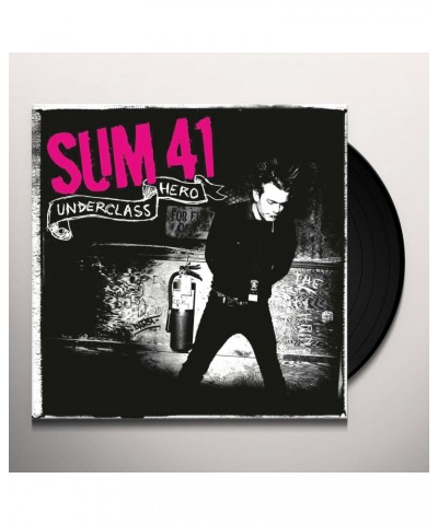 Sum 41 Underclass Hero Vinyl Record $12.92 Vinyl