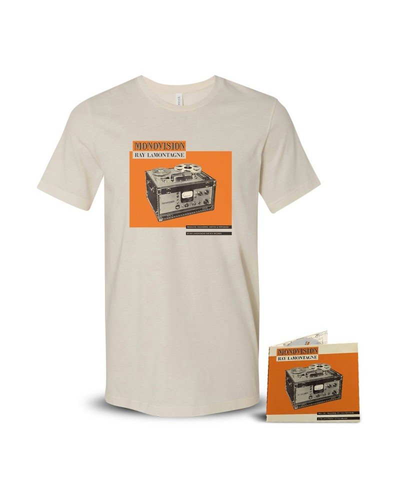 Ray LaMontagne AUTOGRAPHED Monovision CD + T-Shirt + Digital Download $12.58 CD