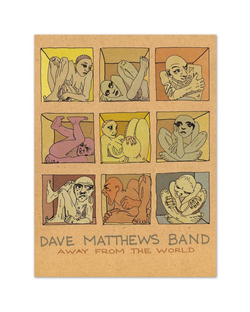 Dave Matthews Band Away From The World' Limited Edition 18" x 24" Lithograph $4.07 Decor