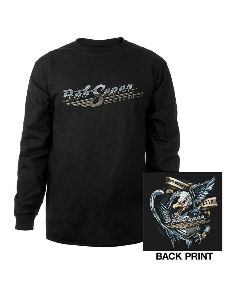 Bob Seger & The Silver Bullet Band Runaway Train Long Sleeve Tee $16.78 Shirts