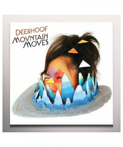 Deerhoof Mountain Moves (Blue Swirl) Vinyl Record $11.38 Vinyl