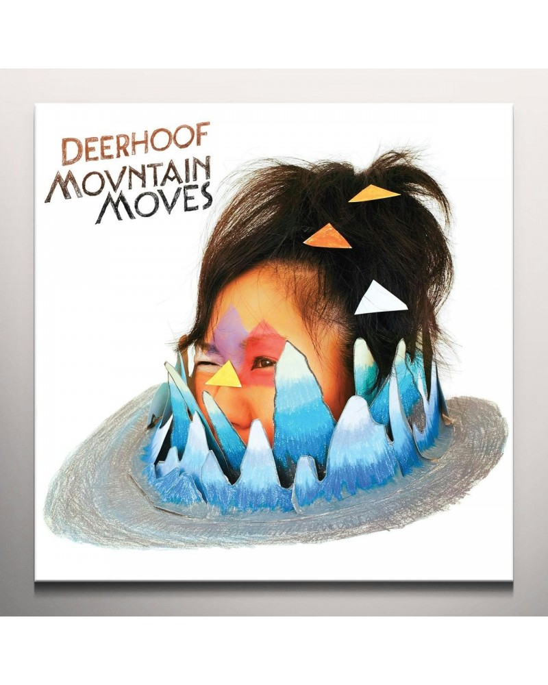 Deerhoof Mountain Moves (Blue Swirl) Vinyl Record $11.38 Vinyl