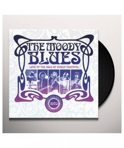 The Moody Blues LIVE AT THE ISLE OF WIGHT FESTIVAL 1970 Vinyl Record - UK Release $23.78 Vinyl