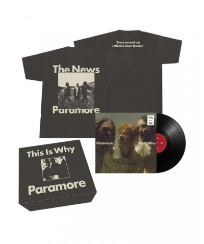 Paramore ‘The News’ T-Shirt Vinyl Boxset $13.87 Vinyl