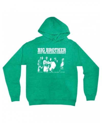 Big Brother & The Holding Company Hoodie | Featuring Janis Joplin Black and White Photo Big Brother and The Holding Co. Hoodi...