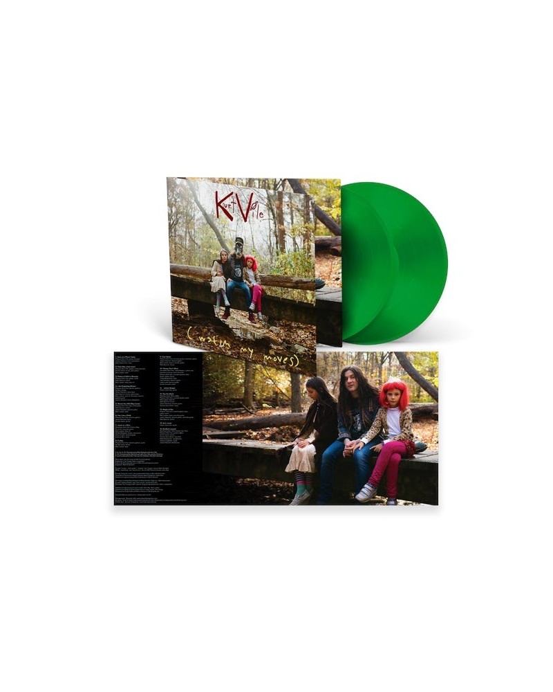 Kurt Vile WATCH MY MOVES (TRANSLUCENT GREEN VINYL/2LP) Vinyl Record $23.50 Vinyl