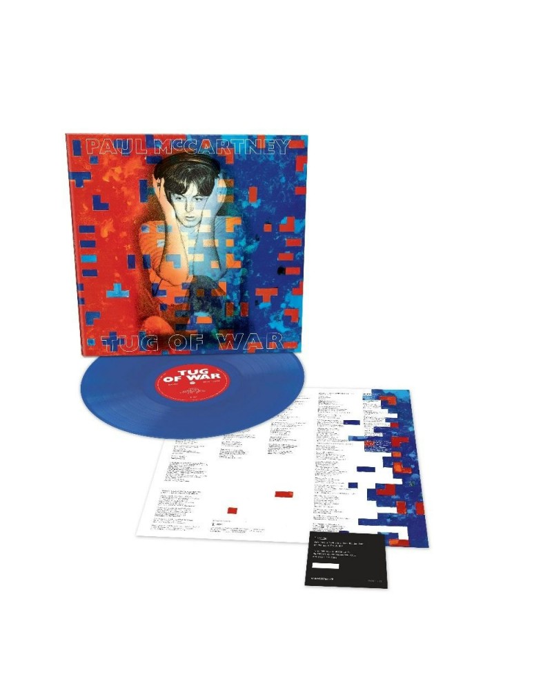 Paul McCartney Tug of War - Limited Edition - Blue LP (Vinyl) $12.60 Vinyl