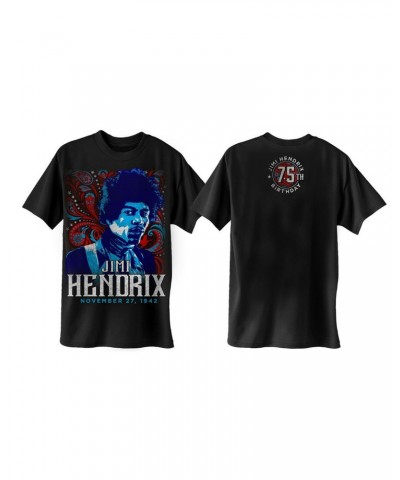 Jimi Hendrix 75th Birthday T-Shirt $13.78 Shirts