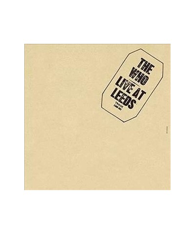 The Who Live At Leeds Vinyl Record $11.63 Vinyl