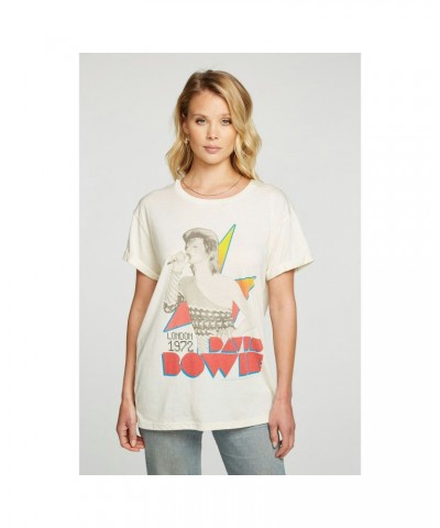 David Bowie London 1972 Womens Vintage Jersey T-shirt $14.52 Shirts