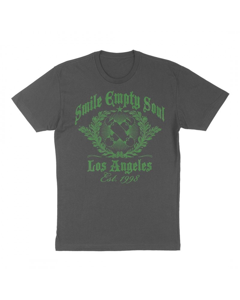 Smile Empty Soul "EST. 1998" T-Shirt in Charcoal $11.90 Shirts