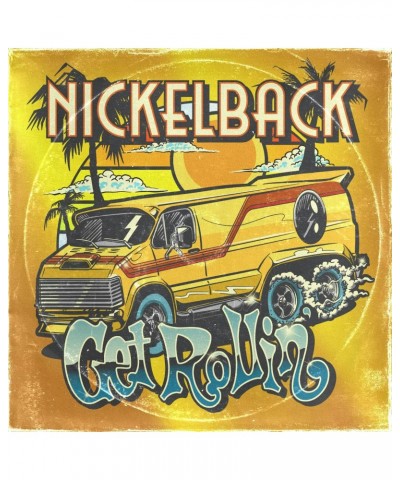 Nickelback GET ROLLIN (TRANSPARENT ORANGE VINYL) Vinyl Record $8.10 Vinyl