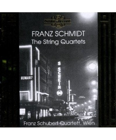 Schmidt STRING QUARTETS CD $7.60 CD