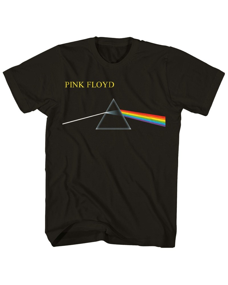 Pink Floyd T-Shirt | Dark Side Of The Moon Album Art T-Shirt $9.58 Shirts