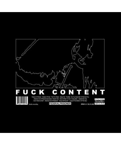 Greg Puciato Fuck Content (2LP/Orange) Vinyl Record $19.80 Vinyl