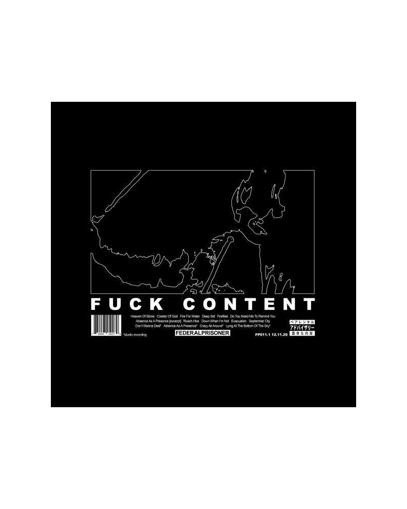 Greg Puciato Fuck Content (2LP/Orange) Vinyl Record $19.80 Vinyl