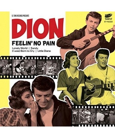 Dion FEELIN NO PAIN Vinyl Record $5.17 Vinyl