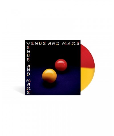 Paul McCartney Venus and Mars - Limited Edition - Red and Yellow LP (Vinyl) $10.50 Vinyl