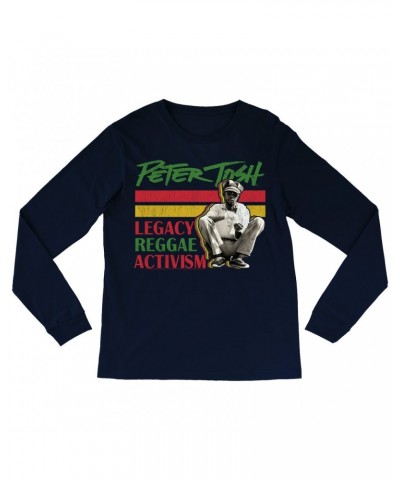 Peter Tosh Long Sleeve Shirt | Legacy Reggae Shirt $12.88 Shirts