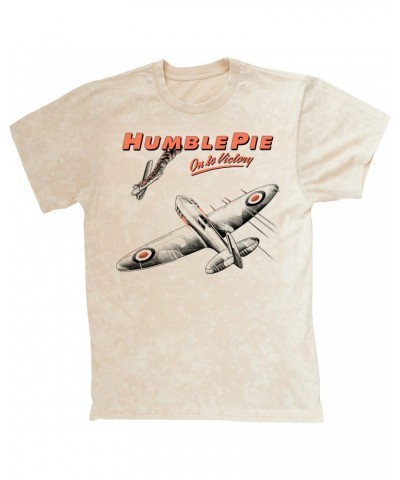 Humble Pie T-shirt | On To Victory Album Design Mineral Wash Shirt $13.18 Shirts