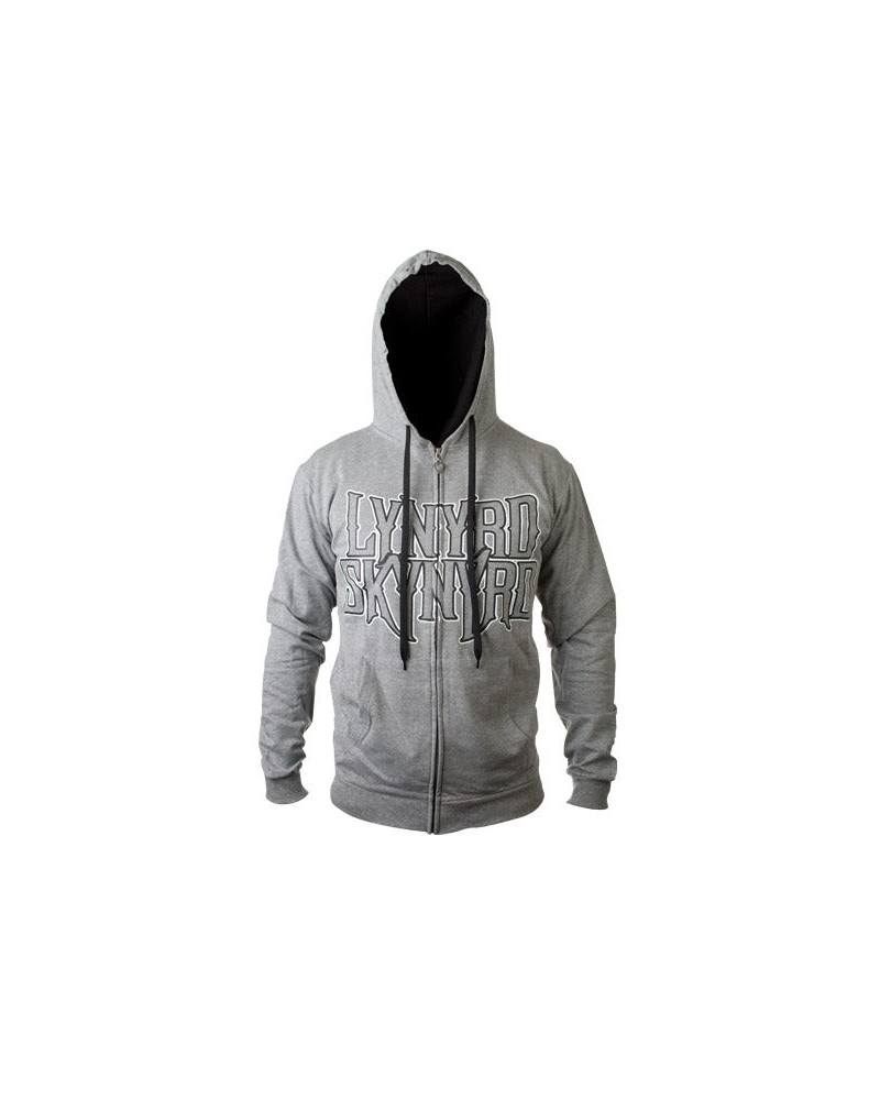 Lynyrd Skynyrd New - Iron Cross Skynyrd Zip Up Hooded Sweatshirt $17.53 Sweatshirts